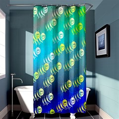 Animal Nature Cartoon Wild Wildlife Wild Life Shower Curtain 36  X 72  (stall) 