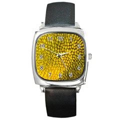 Jack Shell Jack Fruit Close Square Metal Watch