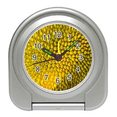 Jack Shell Jack Fruit Close Travel Alarm Clocks by Amaryn4rt