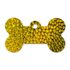 Jack Shell Jack Fruit Close Dog Tag Bone (two Sides)