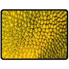 Jack Shell Jack Fruit Close Fleece Blanket (large)  by Amaryn4rt