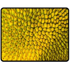 Jack Shell Jack Fruit Close Double Sided Fleece Blanket (medium)  by Amaryn4rt