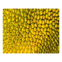 Jack Shell Jack Fruit Close Double Sided Flano Blanket (large)  by Amaryn4rt