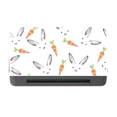 Rabbit Carrot Pattern Weft Step Memory Card Reader With Cf by Amaryn4rt