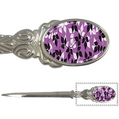 Floral Pattern Background Letter Openers by Amaryn4rt