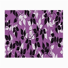 Floral Pattern Background Small Glasses Cloth (2-side)