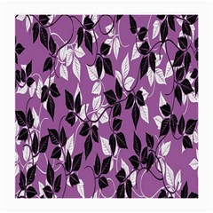 Floral Pattern Background Medium Glasses Cloth (2-side) by Amaryn4rt