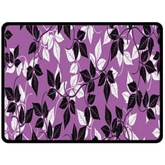 Floral Pattern Background Fleece Blanket (large)  by Amaryn4rt