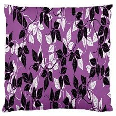 Floral Pattern Background Standard Flano Cushion Case (one Side) by Amaryn4rt