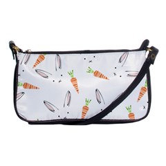 Rabbit Carrot Pattern Weft Step Shoulder Clutch Bags by Amaryn4rt