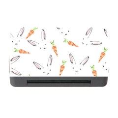 Rabbit Carrot Pattern Weft Step Memory Card Reader With Cf by Amaryn4rt