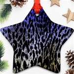 Fabric Animal Motifs Ornament (Star) Front