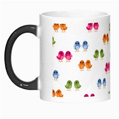 Pattern Birds Cute Design Nature Morph Mugs by Amaryn4rt