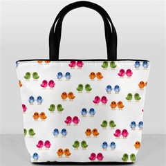 Pattern Birds Cute Design Nature Bucket Bags