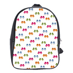 Pattern Birds Cute Design Nature School Bags(large)  by Amaryn4rt