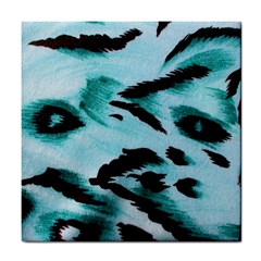 Animal Cruelty Pattern Tile Coasters