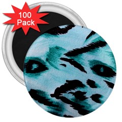 Animal Cruelty Pattern 3  Magnets (100 Pack)