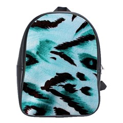 Animal Cruelty Pattern School Bags(large) 