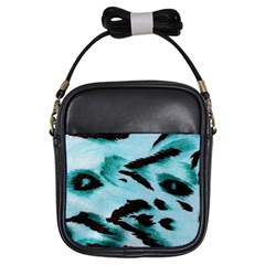 Animal Cruelty Pattern Girls Sling Bags by Amaryn4rt