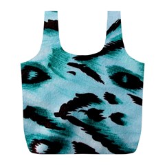 Animal Cruelty Pattern Full Print Recycle Bags (l)  by Amaryn4rt