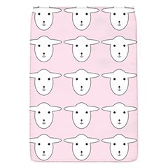 Sheep Wallpaper Pattern Pink Flap Covers (s)  by Amaryn4rt