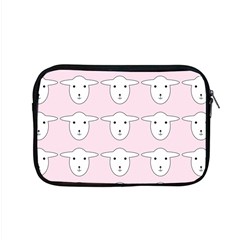 Sheep Wallpaper Pattern Pink Apple Macbook Pro 15  Zipper Case