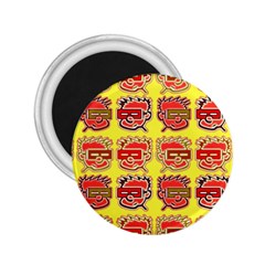 Funny Faces 2 25  Magnets by Amaryn4rt