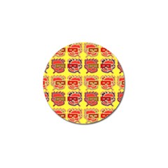 Funny Faces Golf Ball Marker (4 Pack)