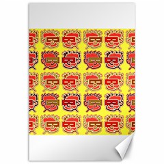 Funny Faces Canvas 24  X 36 