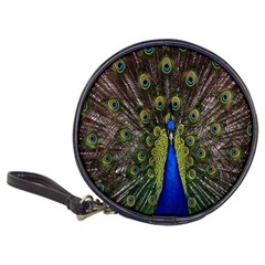 Bird Peacock Display Full Elegant Plumage Classic 20-cd Wallets by Amaryn4rt