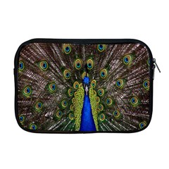 Bird Peacock Display Full Elegant Plumage Apple Macbook Pro 17  Zipper Case