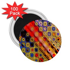 Background Texture Pattern 2 25  Magnets (100 Pack) 