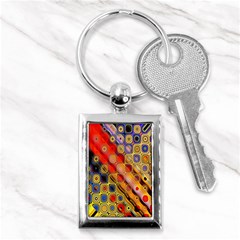 Background Texture Pattern Key Chains (rectangle)  by Amaryn4rt