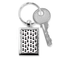 Cat Seamless Animal Pattern Key Chains (rectangle)  by Amaryn4rt