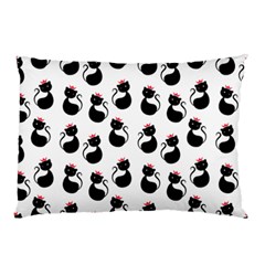 Cat Seamless Animal Pattern Pillow Case by Amaryn4rt