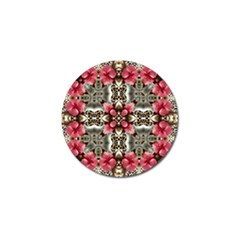 Flowers Fabric Golf Ball Marker (10 Pack) by Amaryn4rt