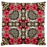 Flowers Fabric Standard Flano Cushion Case (One Side) Front