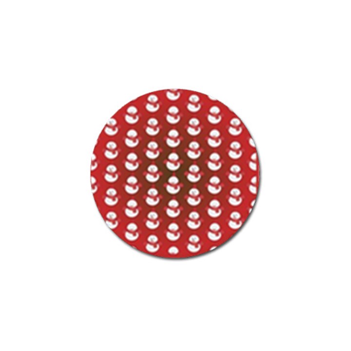 Card Cartoon Christmas Cold Golf Ball Marker