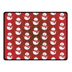 Card Cartoon Christmas Cold Fleece Blanket (small) by Amaryn4rt