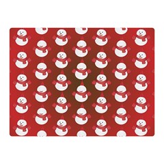 Card Cartoon Christmas Cold Double Sided Flano Blanket (mini)  by Amaryn4rt