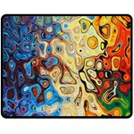 Background Structure Absstrakt Color Texture Fleece Blanket (Medium)  60 x50  Blanket Front