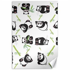 Panda Tile Cute Pattern Canvas 20  X 30  