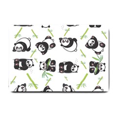 Panda Tile Cute Pattern Small Doormat 