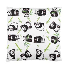 Panda Tile Cute Pattern Standard Cushion Case (one Side) by Amaryn4rt