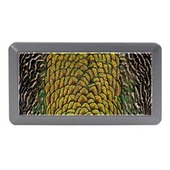 Colorful Iridescent Feather Bird Color Peacock Memory Card Reader (mini) by Amaryn4rt