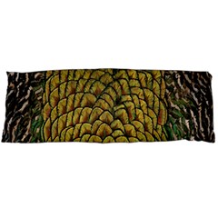 Colorful Iridescent Feather Bird Color Peacock Body Pillow Case (dakimakura) by Amaryn4rt