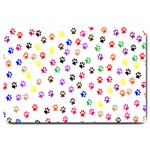 Paw Prints Background Large Doormat  30 x20  Door Mat