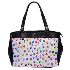 Paw Prints Background Office Handbags by Amaryn4rt