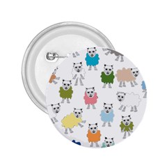 Sheep Cartoon Colorful 2 25  Buttons