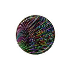 Texture Colorful Abstract Pattern Hat Clip Ball Marker by Amaryn4rt